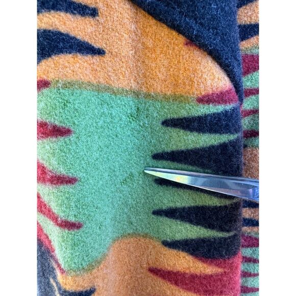 VTG Seppe SW Aztec Wool Button Down Coat Jacket Size 3 = XL Made in the USA - Picture 4 of 15